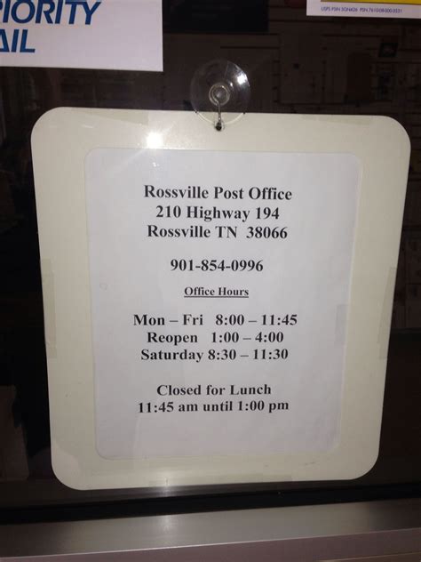 norway maine post office hours today
